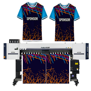 1.8M Lớn Nhuộm Vải Thăng Hoa Với I3200 Đầu In Máy In Phun Máy Truyền Nhiệt Dệt T-Shirt In Ấn Máy In - Product Image 1