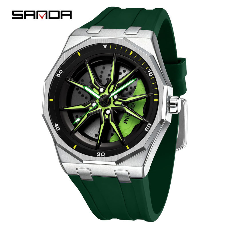 Verde plateado