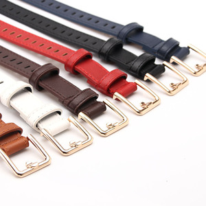 Женский черный белый кожаный ремень для джинсов, оптом - Product Image 2