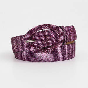 Women Shiny Sequins Waist <strong>Belt</strong> Bling Leather Skinny <strong>Belt</strong> Jeans <strong>Dress</strong> <strong>Belt</strong> <strong>for</strong> Girls Ladies - Product Image 3