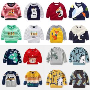 2025 nouveau <span class=keywords><strong>pull</strong></span> d'hiver pour garçon à la mode petits et moyens enfants automne et printemps veste tricots pour bébé - Product Image 2