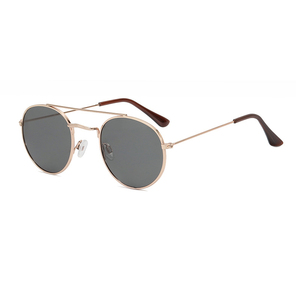 Sunway Women's Vintage Sunglasses UV400 Double Bridge <b>Round</b> <b>Frame</b> - Product Image 2