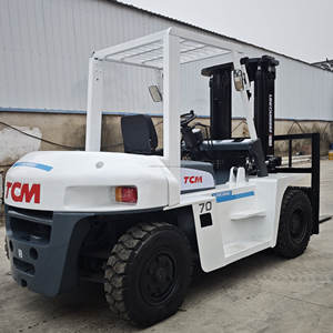 Montacargas Usado con Motor Diésel Japonés TCM FD70 de 7t con Contrapeso para Uso en Restaurantes, Modelo 2023, 1 Año de Garantía - Product Image 2