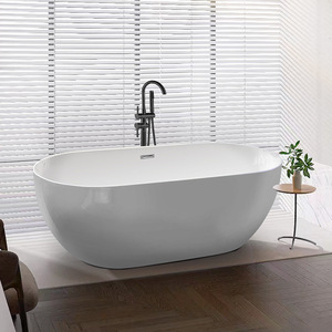 Vasca da Bagno Idromassaggio Autoportante in Acrilico, Grande Vasca per Immersione con Idrogetti, <span class=keywords><strong>Spa</strong></span> per Adulti da Interno, Certificata ISO9001, Ecologica - Product Image 3