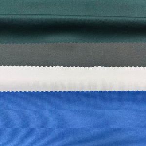 Tissu tricoté côtelé 1*1 Poly/<span class=keywords><strong>Sp</strong></span> Rib pour gilets, vestes, manteaux, robes et t-shirts pour femmes/hommes - Product Image 2