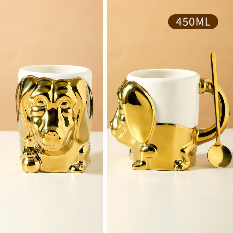 Golden Labrador taza