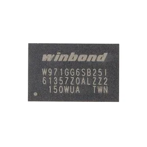 WBGA-84 W971GG6SB25I hxc (8x12.5) DDR SDRAM IC วงจรรวม IC DR SDRAM - Product Image 1