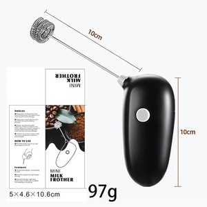 2024 OEM Culi thân thiện với môi mini điện Whisk cầm tay di động uống Mixer Pin hoạt động sữa Frother Culi màu sắc không có đứng - Product Image 3