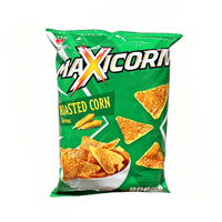 Sachet gonflable haute clarté MOPP VMPET CPP à scellage arrière pour chips triangulaires croustillantes, résistant à la graisse et avec impression de logo personnalisée