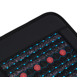 Bon Charge 50*110cm Doğal Ametist Kristal Matı Uzak Kızılötesi Pemf Sandalye Matı Ametist ve Turmalin Kristal Pedi - Product Image 4