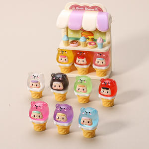 Nouveauté 2025 : Breloques en résine animaux de dessin animé mignons, luminescentes dans le noir, résistantes à la corrosion et durcissables à la chaleur, pour porte-clés créatifs DIY - Product Image 3