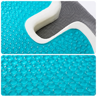 Coussin de chaise de bureau ergonomique confortable pour adulte, en mousse à mémoire de forme orthopédique pour le coccyx, soulagement pour fauteuil roulant, pour voiture et bureau