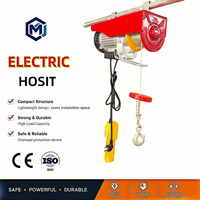 Palans électriques portables à faible bruit IP54 avec télécommande sans fil 220v pour garage, entrepôt, ferme, atelier