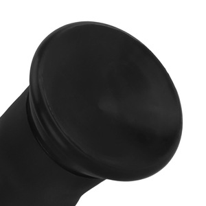 <span class=keywords><strong>Dildo</strong></span> Anale Realistico Grande in Silicone Liquido Impermeabile, Morbido, a Forma di Fungo Nero, con Testa Lunga e Spessa - Product Image 5
