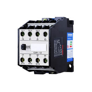 Contacteur CC Delixi CJX1-9A12A16A22A CC24V CC220V 9/22Z 16Z 12Z Contacteur CA pour 110V et 48V Puissances du circuit principal - Product Image 3