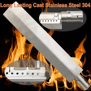Quemador de Repuesto para Parrilla de Gas para Exteriores, Resistente, de Acero Inoxidable Fundido, Cal Flame, Fácil de Limpiar, Paquete de 4 - Product Image 3