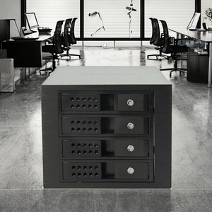 Case Server NAS Mini-ITX 2U Orizzontale Montabile su Rack con 3 Bay e Ventola Modulare per 3 HDD da 3.5'' e 2 <span class=keywords><strong>CD</strong></span> da 5.25'' - Disponibile - Product Image 3