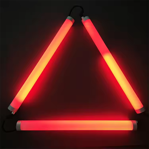 Disco ánh sáng sân khấu 40 mét 3D vòng cầu vồng Ống RGB <span class=keywords><strong>LED</strong></span> <span class=keywords><strong>Pixel</strong></span> ống đèn màu trắng sữa 360 DMX SPI Sao Băng Ống - Product Image 5