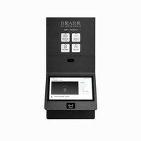 Kiosco de Pared de 21.5 Pulgadas con Cámara para Hotel, Kiosco de Autoregistro, Servicio Express en Interiores con Función SDK