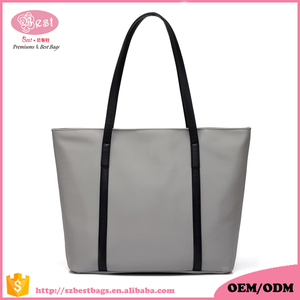 Mejor <span class=keywords><strong>Bolsa</strong></span> para mujeres de cuero de Nylon hombro <span class=keywords><strong>bolsa</strong></span> de gran capacidad de <span class=keywords><strong>trabajo</strong></span> fit 15,6 pulgadas mujer bolsos de moda - Product Image 4