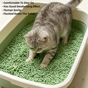 Litière pour chat <span class=keywords><strong>bio</strong></span> au <span class=keywords><strong>tofu</strong></span> de soja, fraîcheur longue durée, absorption maximale de la liquide, sans poussière, vente en gros - Product Image 3