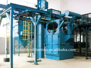 KAiTECH Abrator Q38/Q48 Double Route Catenary Type Shot Blast Blasting Machine