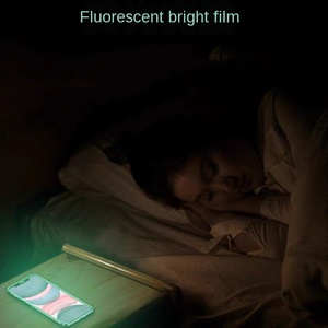 Svetelna Ochranna Folie Pro Cho iPhone 13 12 11 X Xsmax XR 8 7 6S Cộng Với Screen Protector Glowing Tempered Glass - Product Image 5