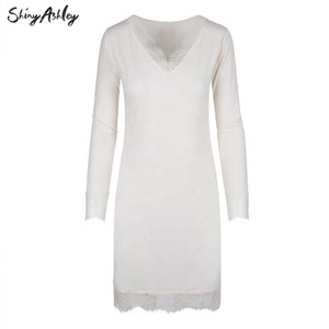 Label Lingerie Purple Sexy Satin <strong>Nightwear</strong> Women Night Dress Sexy Sleepwear - Product Image 3