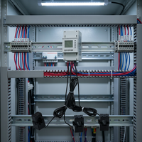Medidor de Energía Multifunción Trifásico Clase B Serie ADL400N-CT para Riel DIN, Bidireccional, para Almacenamiento de Energía en Baterías Renovables