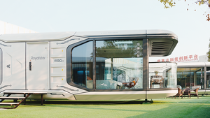 Dream Series M30 Smart Fitness Capsule Virtual <span class=keywords><strong>Coach</strong></span> Seguimiento de actividades Material de acero para cochera Inodoro Sandwich Panel Casas - Product Image 3