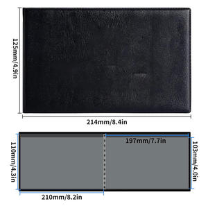 Album de collection de devises Zeno PU, classeur de <span class=keywords><strong>rangement</strong></span> d'argent sans fermeture pour les collectionneurs de billets de banque et de cartes à collectionner - Product Image 6