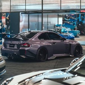 ชุดแต่งคาร์บอนไฟเบอร์สำหรับ BMW G87 M2 รุ่นอัพเกรด ZE Style ประกอบด้วยลิ้นกันชนหน้า ดิฟฟิวเซอร์ สปอยเลอร์ ซุ้มล้อแบบไวด์บอดี้ สำหรับ G87 M2 รุ่นใหม่ - Product Image 5