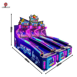 Nueva Máquina <span class=keywords><strong>de</strong></span> Bolos Arcade <span class=keywords><strong>de</strong></span> 2 Jugadores que Funciona con Monedas, con Marco Metálico, 1 Año <span class=keywords><strong>de</strong></span> Garantía, en Inglés para Niños - Product Image 2