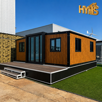 Casa de Retiro Ecológica de Lujo de 2 Dormitorios, Estándar Australiano SAA, Contenedor Marítimo Modificado, Instalación Rápida, Prefabricada Moderna