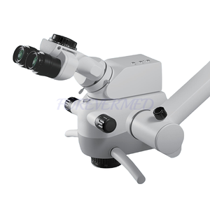 Mikroskop Dental, dengan lampu LED dapat diatur desain ergonomis Laboratorium Gigi medis operasi mikroskop - Product Image 3