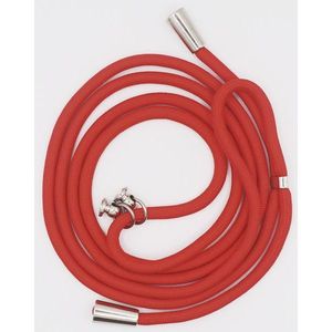 Cuerda Roja Trenzada con Extremos Metálicos para Máquinas de Trenzado - Product Image 1