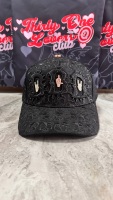 Gorra de Béisbol de 5 Paneles con Visera Curva, Estilo Nuevo, Personalizada, de Gamuza y Algodón, Gorras Deportivas B CROSS, Sombreros Barbas Originales con Logotipo de Diamantes de Imitación