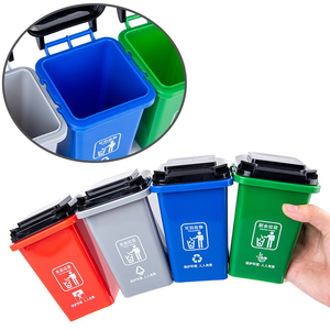 Jeu de cartes éducatif en gros pour le tri des déchets, jouets de classification pour bébés, aide pédagogique, jouet poubelle en plastique, jouet bac de recyclage - Product Image 5