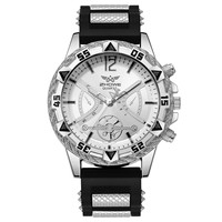 Relojes de Cuarzo Deportivos para Hombre, con Correa de Silicona, Esfera Grande, Elegantes, No Mecánicos, al por Mayor