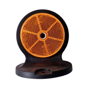 Nhà Máy K-LITE 80mm Vòng tròn đường cao tốc hộ Lan Tôn sóng delineator phản xạ đánh dấu cho cảnh báo giao thông đường Stud tấm phản quang - Product Image 4