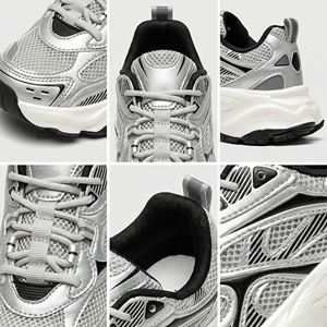 कस्टम जूते निर्माता अनुकूलित लक्जरी चुंकी जूते ओएम स्नीकर्स फैशन चलने शैली क्लुकी आकस्मिक खेल जूते कस्टम - Product Image 2