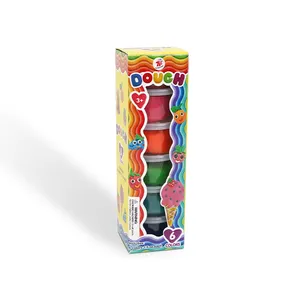 low price less MOQ kids educational toy 6 color 1.5oz dough kit play dough set for kid