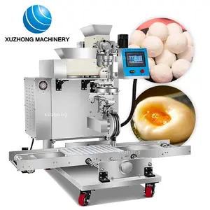Máquina de enchimento de massa, bandeja automática formada máquina de enchimento de bolas de arroz doce