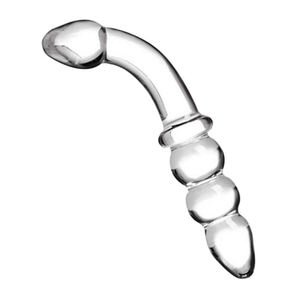 3 boules de cristal, gode en verre, perles anales, plug anal - Product Image 5