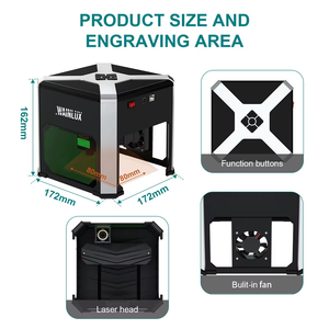 Máquina de Grabado Láser de Diodo Portátil <span class=keywords><strong>WAINLUX</strong></span> <span class=keywords><strong>K6</strong></span> con Patente de Seguridad Láser y Mayor Vida Útil - Product Image 2