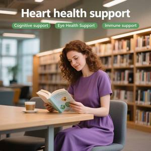 แคปซูลกรดไขมันโอเมก้า3สำหรับเสริมสุขภาพหัวใจอาหารเสริมสาหร่ายโอเมก้า3 - Product Image 4