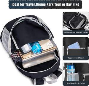 Échantillon gratuit de sac à dos de sport pliable, léger et étanche pour hommes et femmes pour les voyages d'été - Product Image 3