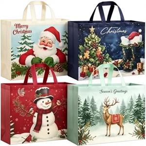 Sacs cadeaux réutilisables en non-tissé du Vietnam avec fermeture éclair et poignées, personnalisables avec logo/design graphique, impression numérique - Product Image 1