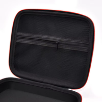 Étui de rangement portable pour appareils électroniques en EVA rigide, écologique, antichoc, étanche, ajustement parfait, fermeture éclair, couleur personnalisée