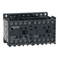 Commande de moteur LC2K0601U7, charge résistive, contacteur réversible, 3 kW, bobine 230V AC, contact 6 A, pôles 690V, NO, série TeSyS K